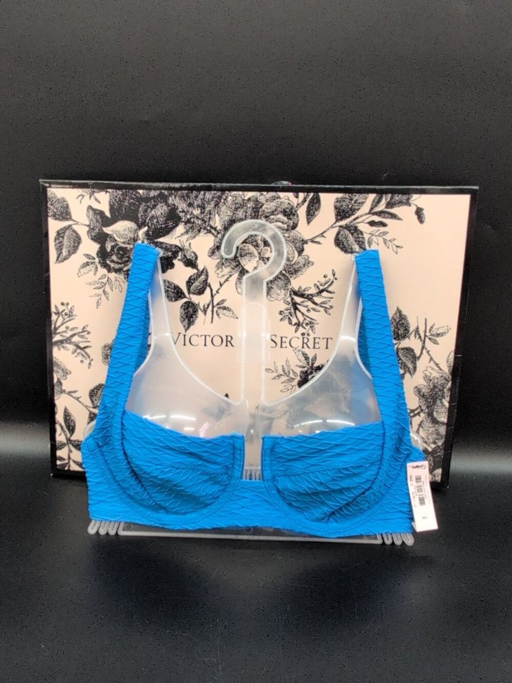 Victoria's Secret Swim Mix & Match Full Coverage Bikini Top 32C Shocking Blue NW